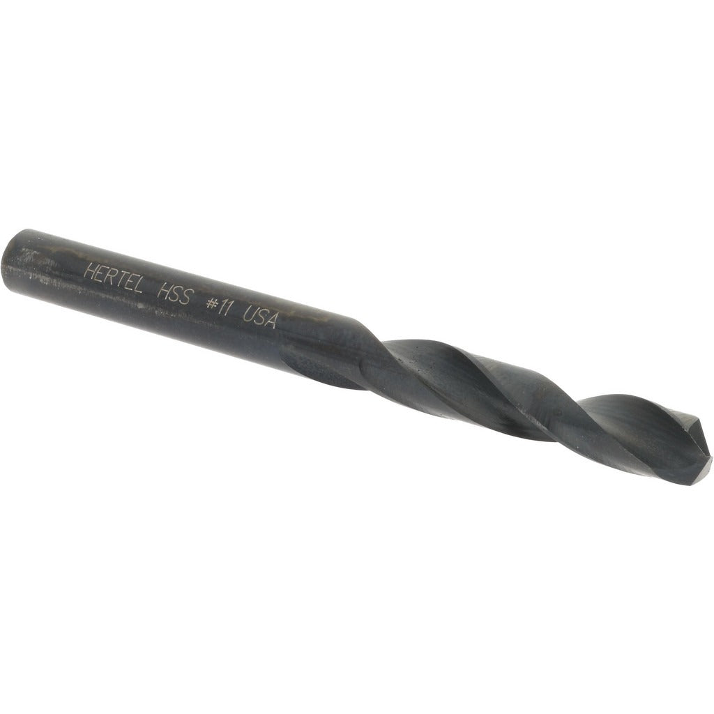 HERTEL Hertel 2386183 Screw Machine Drill Bit Size 11 Hss