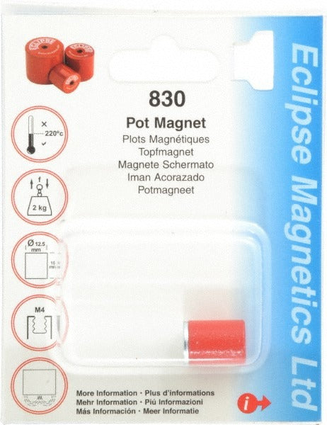 ECLIPSE Eclipse 830 Alnico Pot Magnet 2.5 Lb M4 Thread