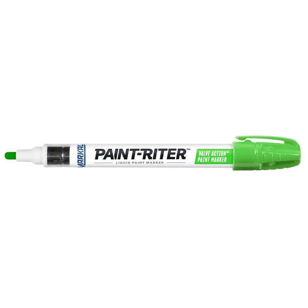 MILWAUKEE Markal 97051 Fluorescent Green Liquid Paint Marker