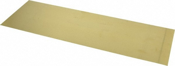 PRECISION BRAND Precision Brand 17840 Brass Shim Stock Sheet 0.004 in 10 Pc