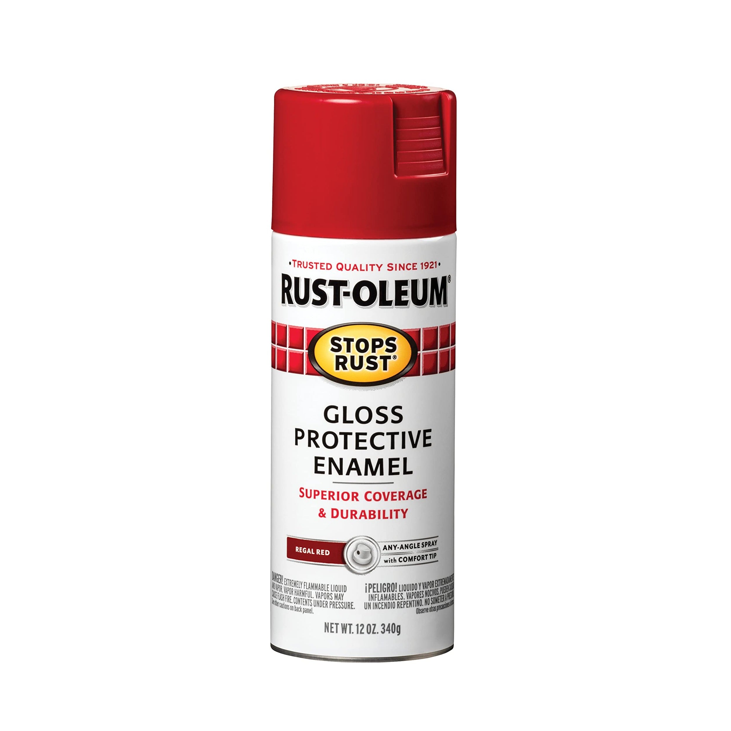 RUST-OLEUM Rust-Oleum 7765830 Stops Rust Protective Enamel Spray 12 oz (Pack of 1)