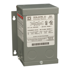 Square D 100SV43A 0.1 kVa 120 x 240 VAC Primary 12/24 VAC Secondary Dry Type Buck and Boost Transformer