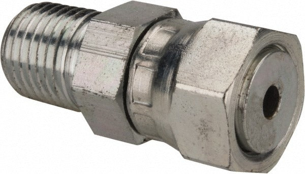 PARKER Parker 4-4 F6L-S Swivel Connector 1/4-18 Orfs Nptf Steel