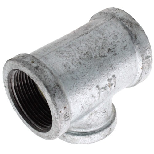 EVERFLOW Everflow GMRT1403 Reducing Tee Galvanized Malleable (1-1/4 x 1)