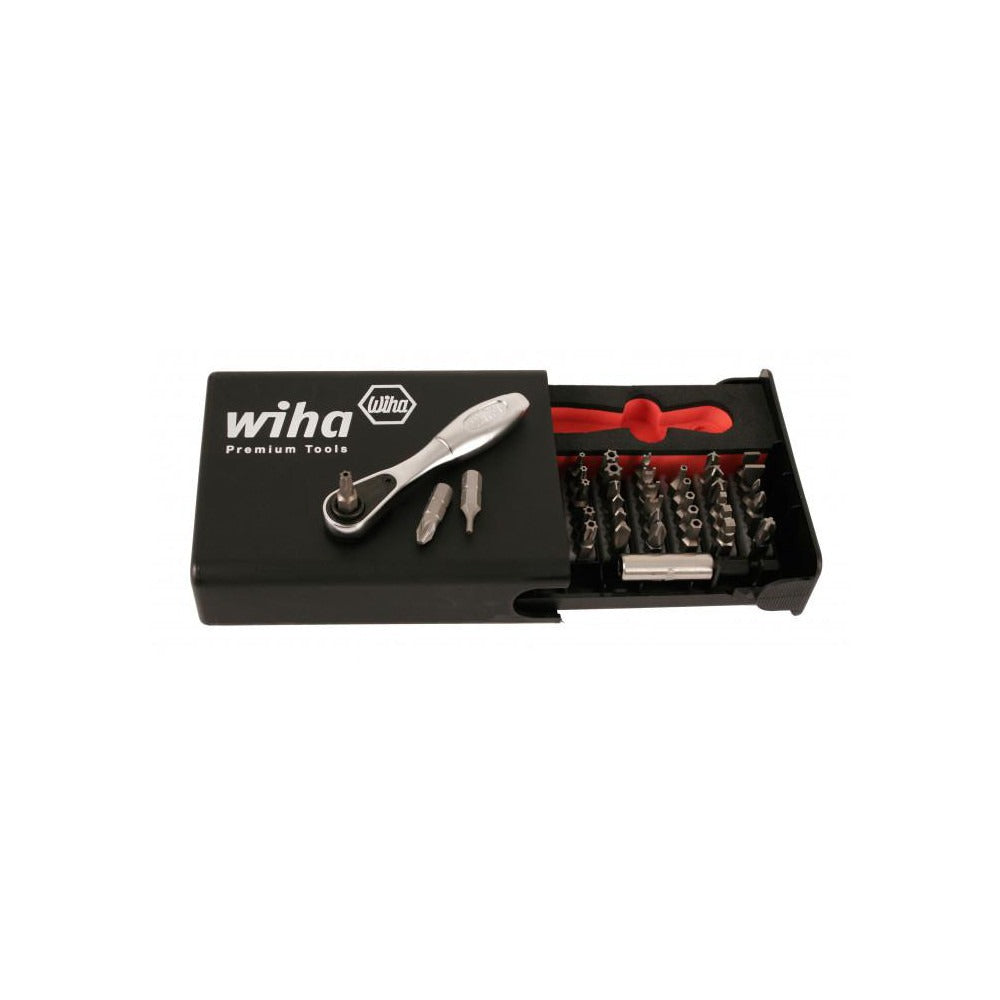 WIHA Wiha 71988 38-piece Screwdriver Insert Bit Set 0.25 in Drive