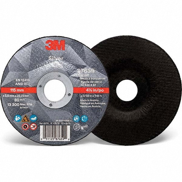 3M 3M 7100141055 Depressed Grinding Wheel Type 27 Type 42