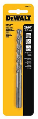 DEWALT Dewalt Accessories DW1121 Black Oxide Drill Bit 21/64 in 2pk