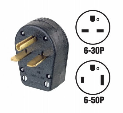 LEVITON Leviton Mfg Co R55-00931-00E 30A 50A Dual Plug Nema 6-30P 6-50P
