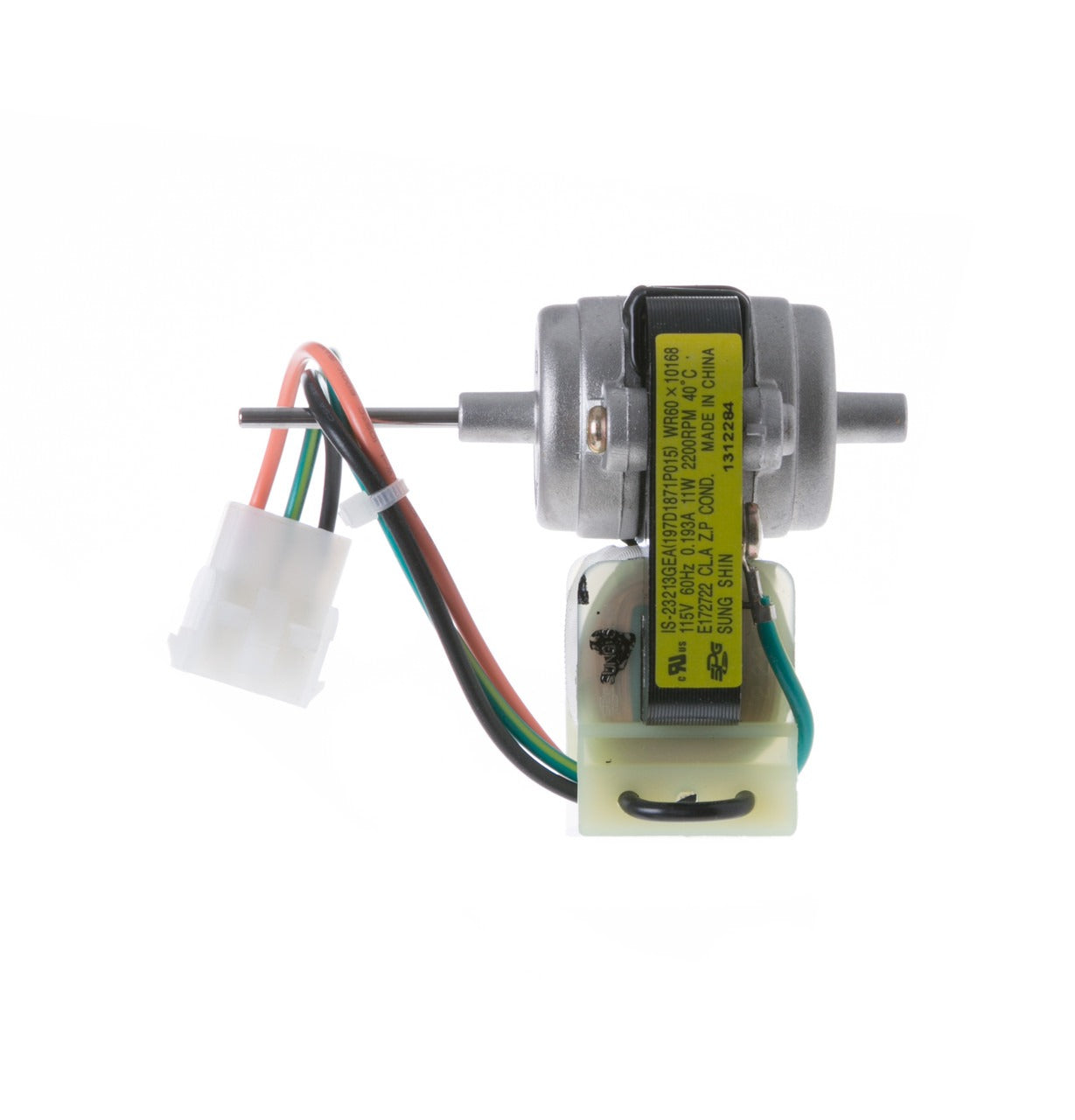 GE APPLIANCES Ge Appliances WR60X10168 Motor Cond Fan 11 W 115 V (1 Pack) WR60X10021