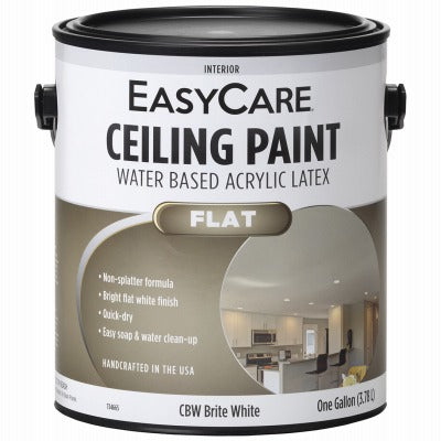 BSC PREFERRED Bsc Preferred CBW-GL Flat Latex Ceiling Paint 1 Gallon