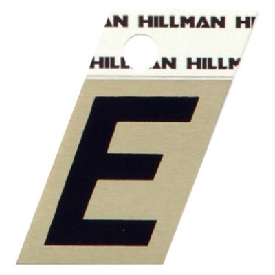 HILLMAN Hillman Fasteners 840502 Reflective Adhesive Letter E 6 Pack
