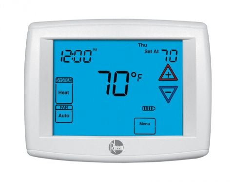 RHEEM RHEEM RHC-TST422DFMS Programmable Touchscreen Thermostat