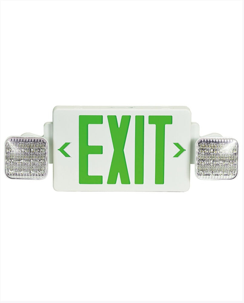 CYBER TECH LIGHTING Cyber Tech Lighting E2FLEDX-GR 2.4W LED Exit Sign (Universal Mount) E2FLEDX-GR