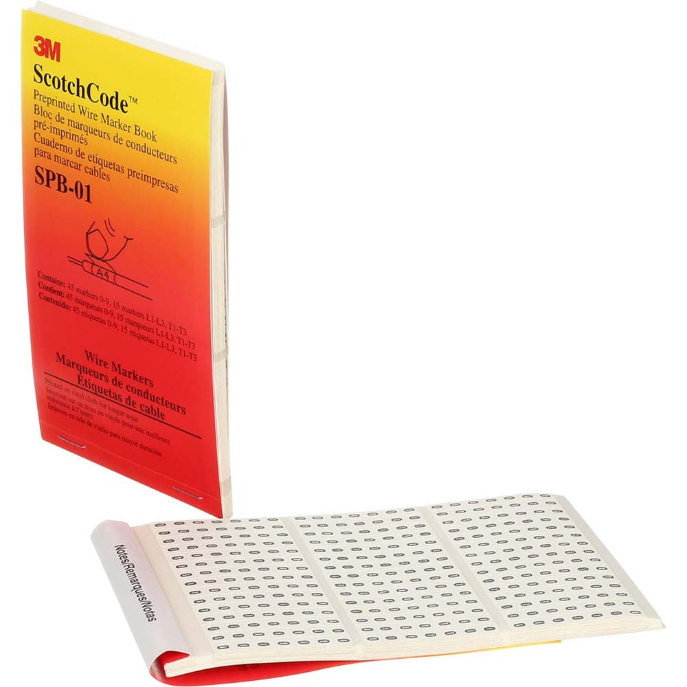 3M 3M 7010319127 Electrical Panel Label Book 450 Labels