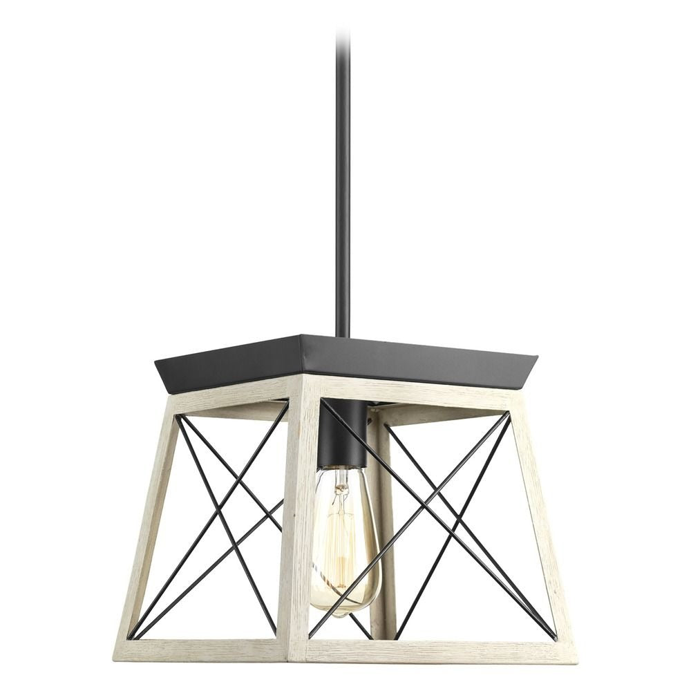 PROGRESS LIGHTING Progress Lighting P500041-143 Briarwood 100W 1-Light Incandescent Mini Pendant