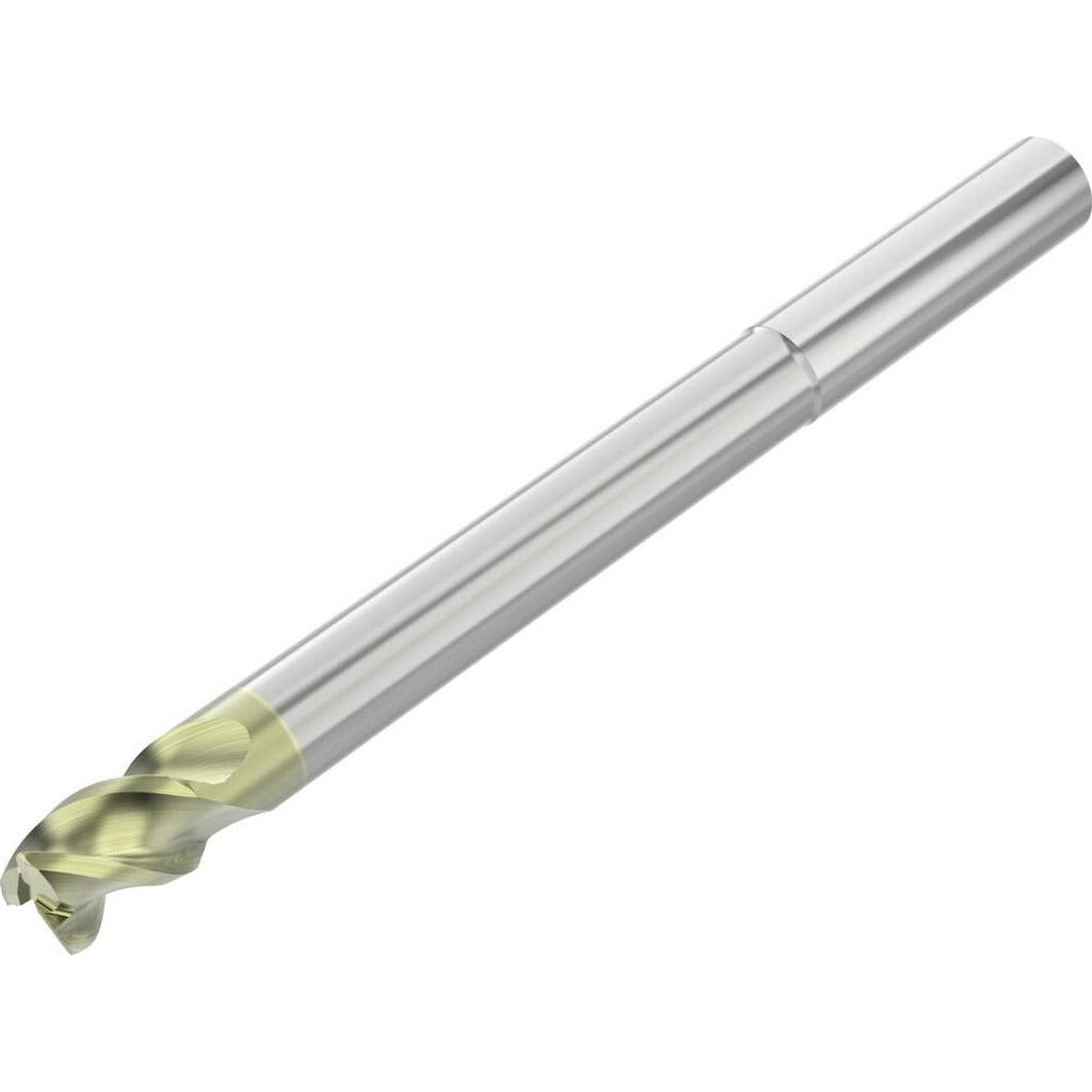 SECO TOOLS Seco 10023142 Corner Radius End Mill 3/8 in 3 Flute Carbide