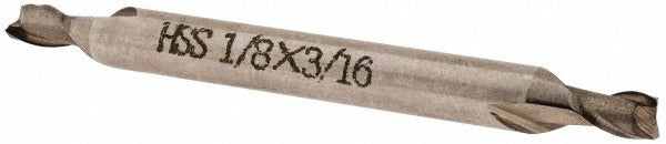 VALUE COLLECTION Value Collection 720-1612 Square End Mill 1/8 in 2 Flute Hss
