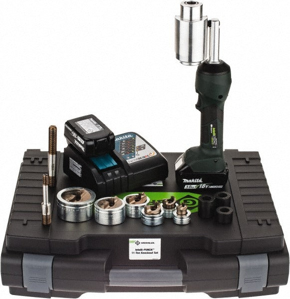 GREENLEE Greenlee LS100X11SS Hydraulic Knockout Set 16 Piece