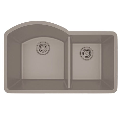 DAKOTA Dakota Plumbing Products GSE-QC7030LD-BE Undermount Kitchen Sink