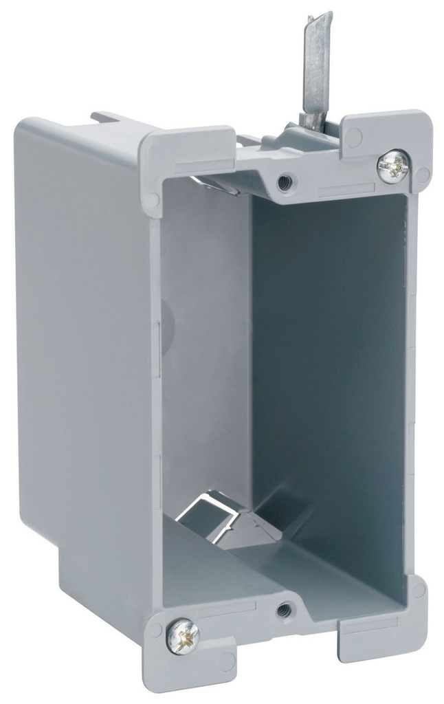 Legrand P116W Pass & Seymour 3.75 x 2.25 x 3.03 Inch 16 In. Plastic 1-Gang Old Work Switch and Outlet Box