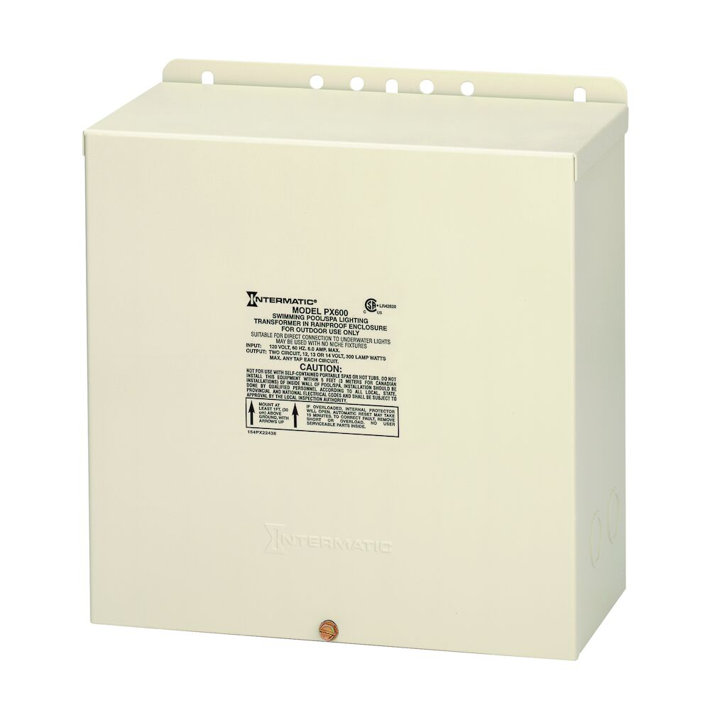 Intermatic PX600 600W Pool Spa Safety Transformer 12V 13V 14V