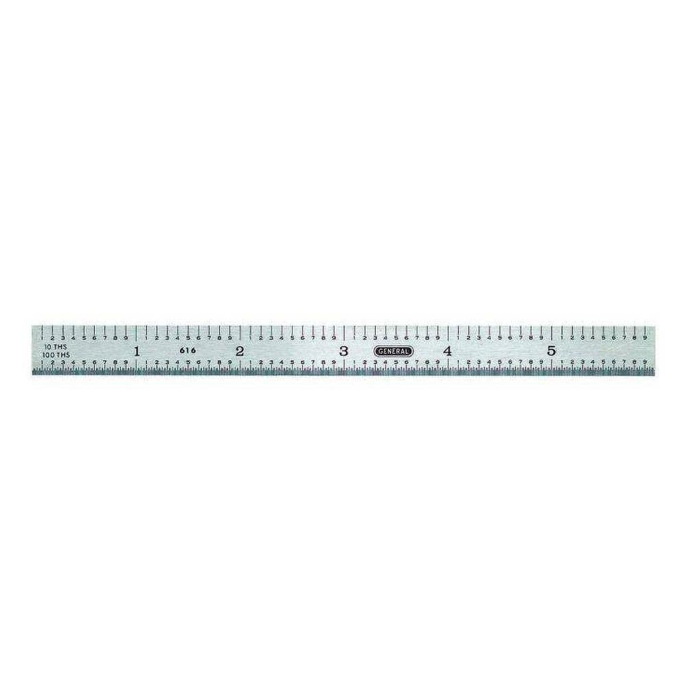 GENERAL FILTERS General 676-I Stainless Steel Rule 6 Inch 4R