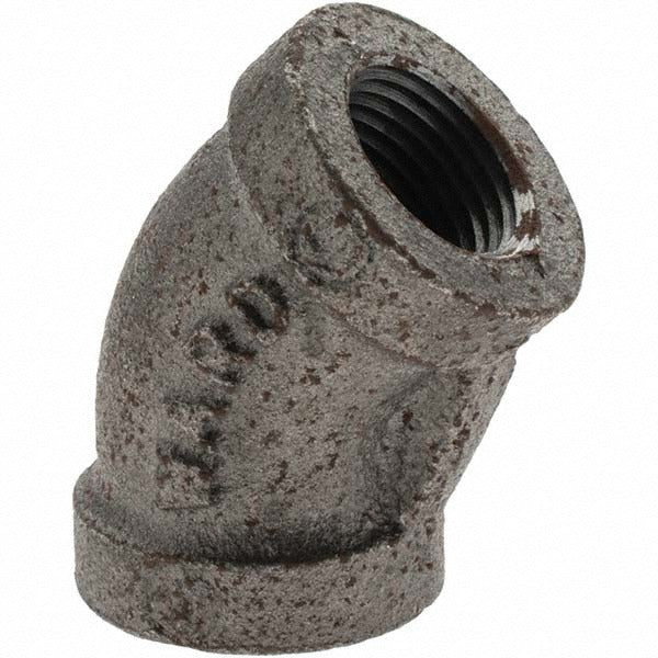 VALUE COLLECTION Value Collection 13262 3/8 Inch 45 Degree Malleable Iron Elbow