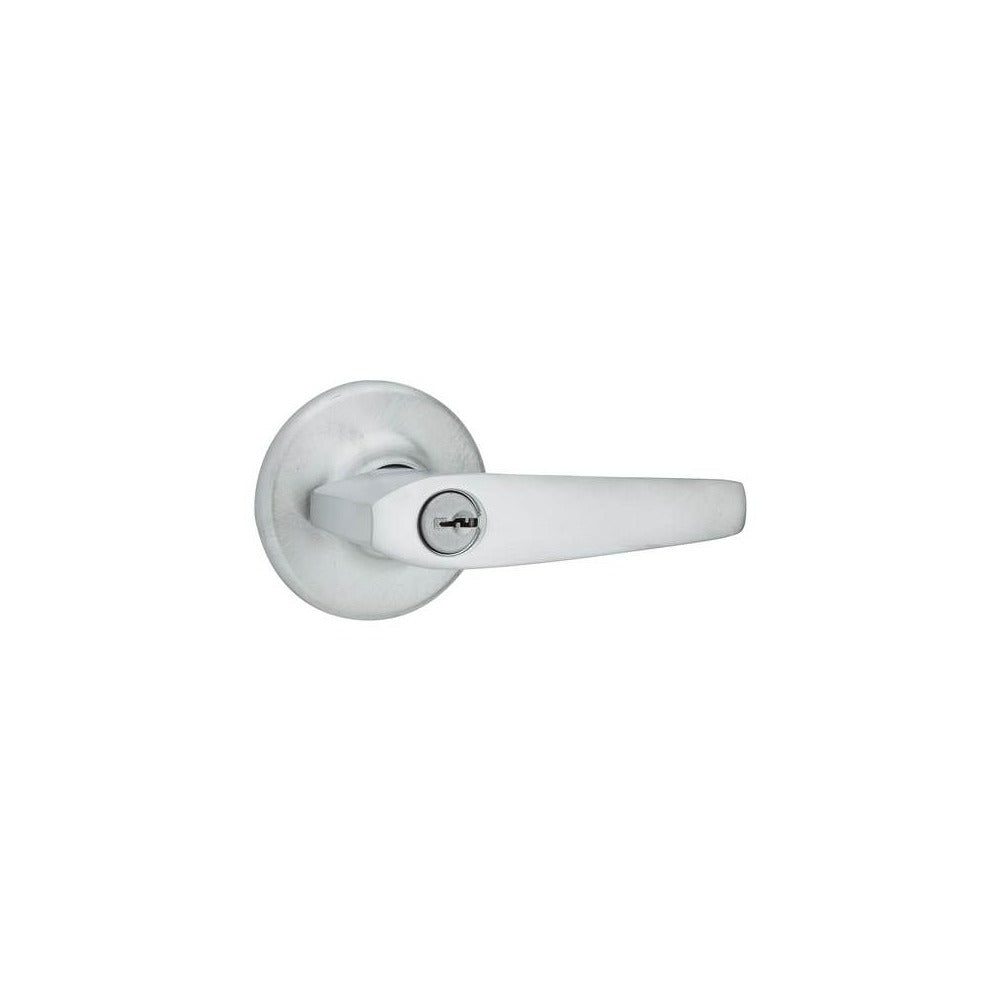 KWIKSET Kwikset 405DL-26D Delta Lever Entry Door Lock Satin Chrome