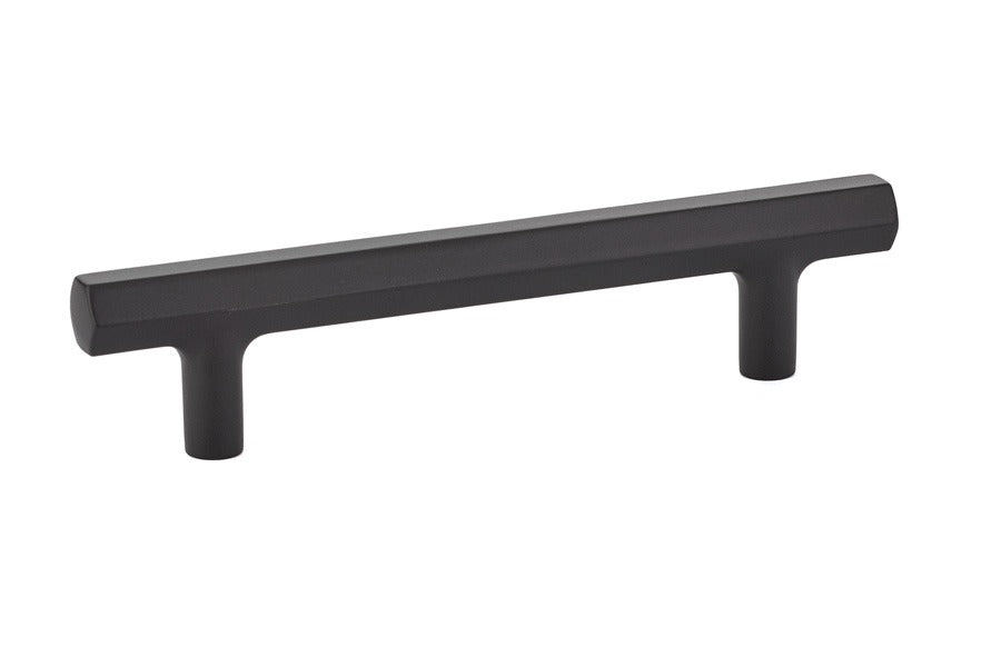 EMTEK Emtek 86460US19 Mod Hex Cabinet Pull Flat Black