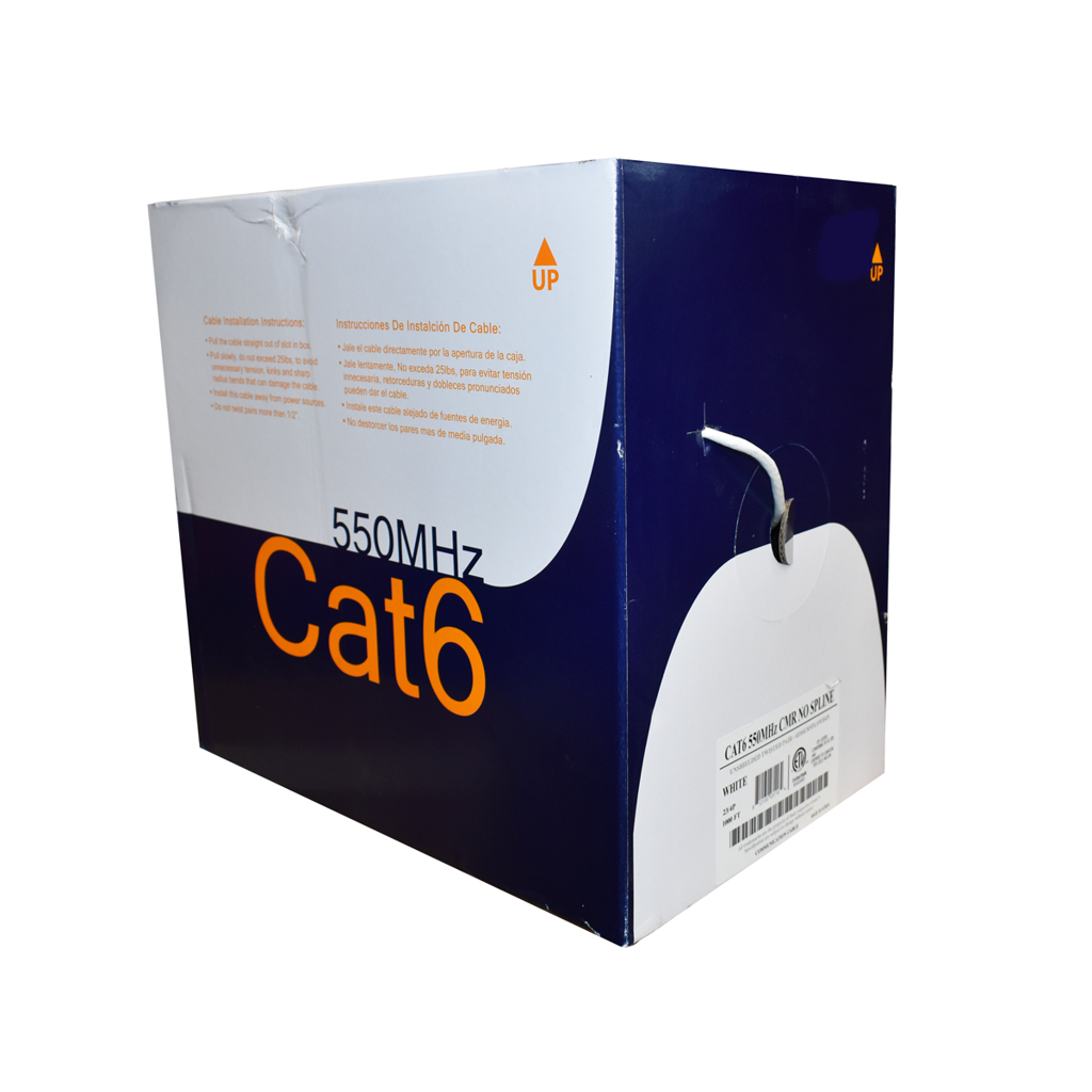 WAVENET Wavenet CAT6-550-RISER-1000 Cat6 550 MHz (1000 ft box) 176704