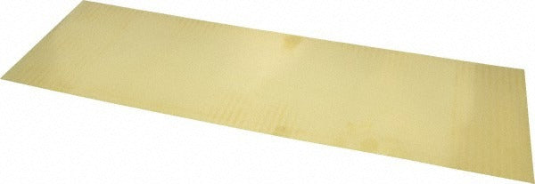 PRECISION BRAND Precision Brand 17820 Brass Shim Stock Sheet 0.002 in 10 Pc