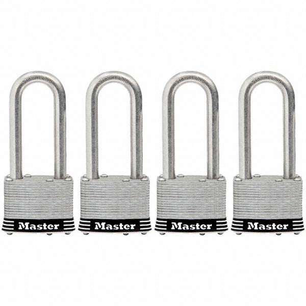MASTER LOCK Master Lock 5SSQLJHC Laminated Steel Padlock Keyed Alike