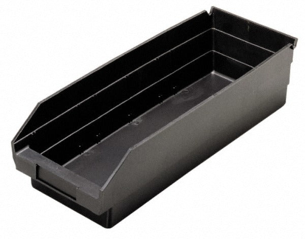 QUANTUM STORAGE SYSTEMS Quantum Storage QSB114CO Hopper Shelf Bin Black