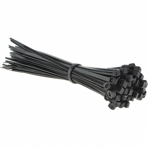PRO-SOURCE Pro-source TSL-200-S-MB-PRO Standard Cable Tie 8in Black
