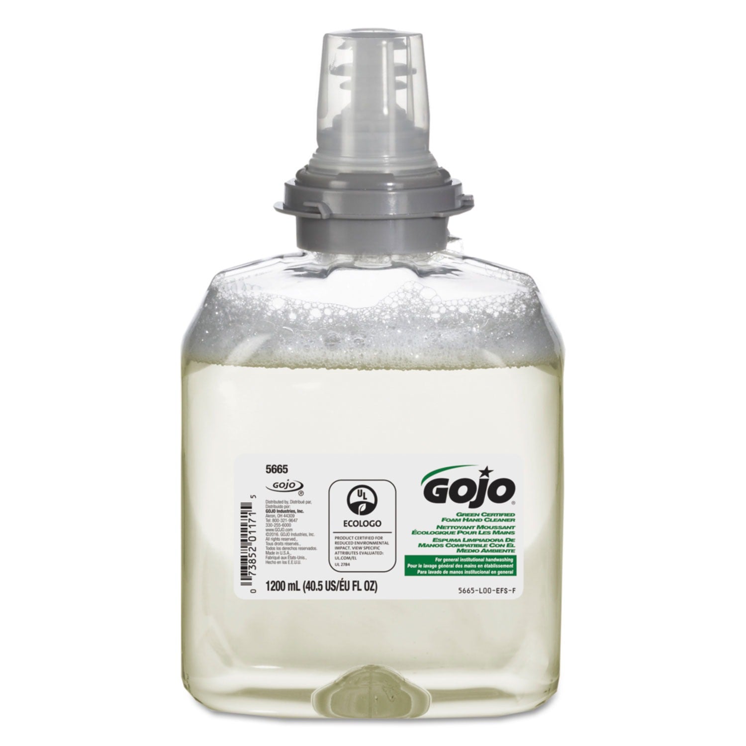 GOJO Gojo GOJ566502CT Green Seal Foam Handwash Refill (2 x 1200 mL)