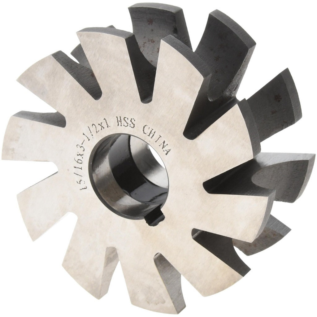 VALUE COLLECTION Value Collection 316-0603 Concave Radius Cutter Hss