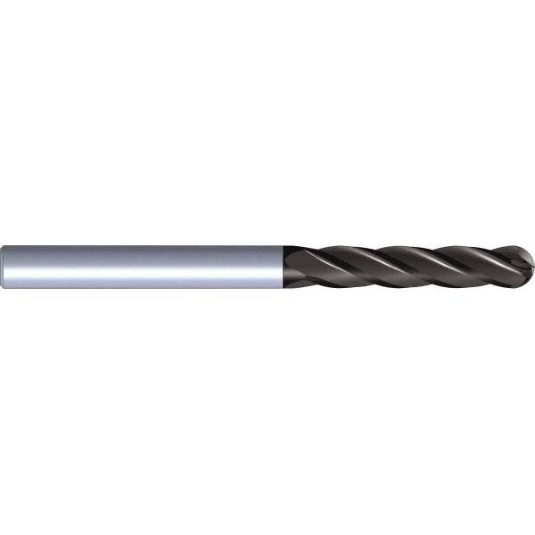 KENNAMETAL Kennametal 5824537 Ball End Mill 0.5 in 4 Flute Solid Carbide