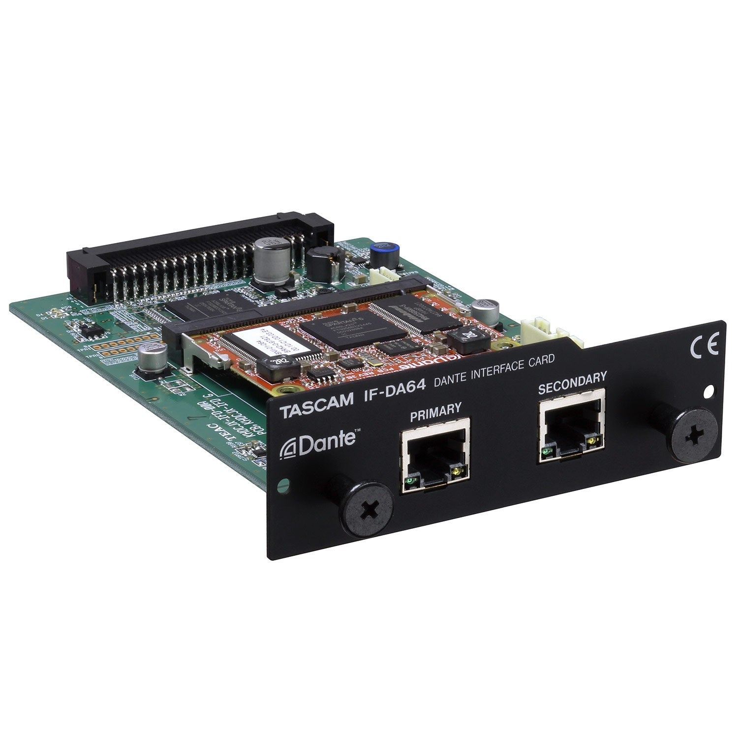 TASCAM Tascam IF-DA64 64-Channel Dante/AES67 Interface Card (64 In/64 Out)