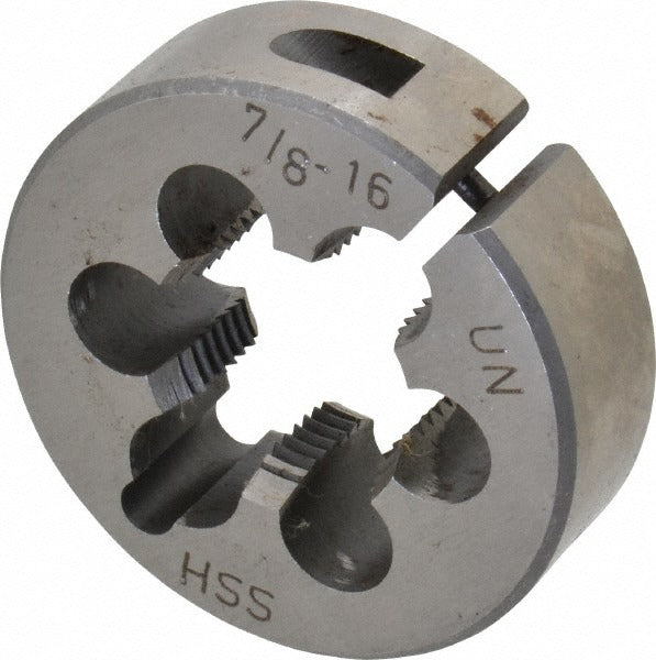 VALUE COLLECTION Value Collection 315-1321 Round Die 7/8-16 2 in Od Hss