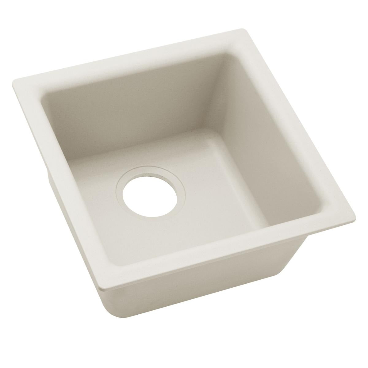 BSC PREFERRED Bsc Preferred ELX1616RT0 Quartz Bar Sink Dual Mount Ricotta