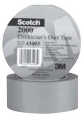 Scotch 2000-2X50YD Electricians Duct Tape 50 Yd X 2 In