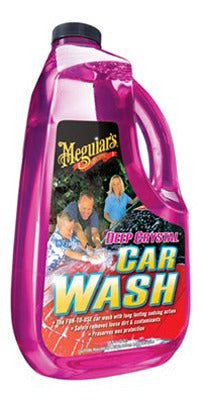 MEGUIAR'S Meguiars Inc G10464 Deep Crystal Car Wash Soap 64 Oz