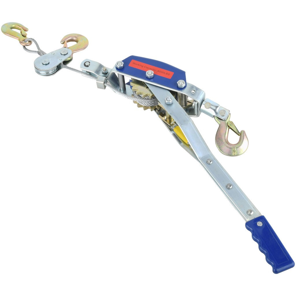 PRO-SOURCE Pro-source PS-MH-HOIST-001 Wire Rope Puller Hoist 4000 Lb