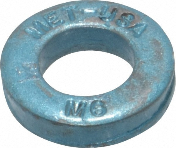METRIC BLUE Metric Blue UST202003 M6 Standard Flat Washer Alloy Steel