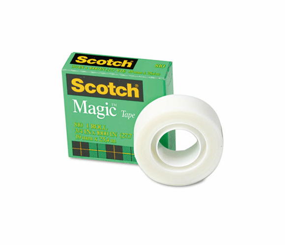 3M 3M MMM8101K Scotch Magic Tape 3/4in x 27.78yd (1 Roll)
