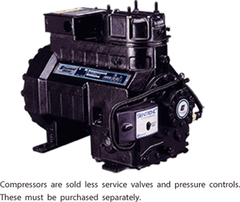 Emerson 2DC3R53KE-TFC-800 Compressor 208-230/3/60 1-3/8 S x 7/8 S Semi-Hermetic Discus A/C R22