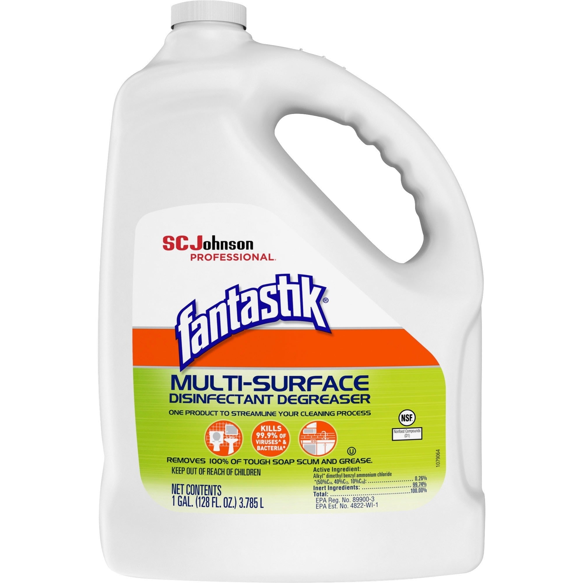 SC JOHNSON Sc Johnson 71629 Fantastik Disinfectant Multi-Purpose Cleaner 8/32 oz (case of eight) 71629 696721