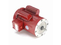 Leeson 110495.00 AC Motor 1 1/2 hp 1725 rpm 115/208-230 Voltage Rating TEFC