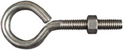 NATIONAL HARDWARE National Mfg N221-648 Ss Eye Bolt 3/8x4 in 160LB 10pk