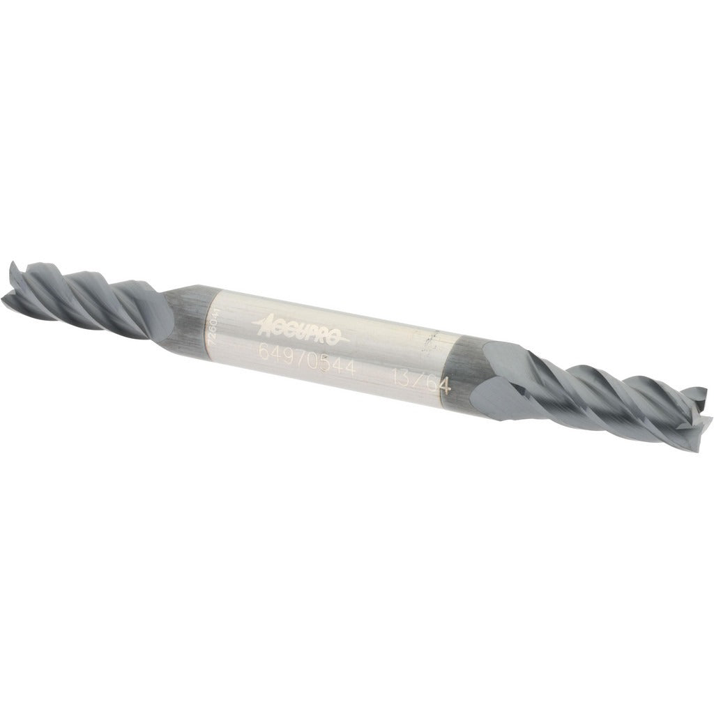 ACCUPRO Accupro 12185208 Square End Mill 13/64 in 4 Flute Carbide